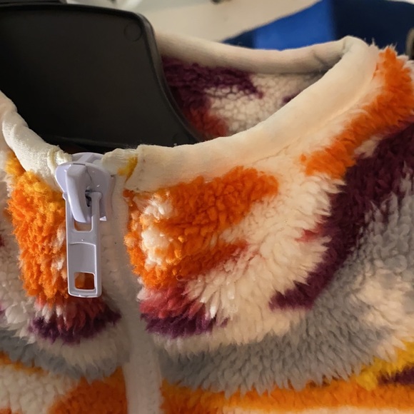 Fluffy printed Sherpa full zip - Picture 3 of 4